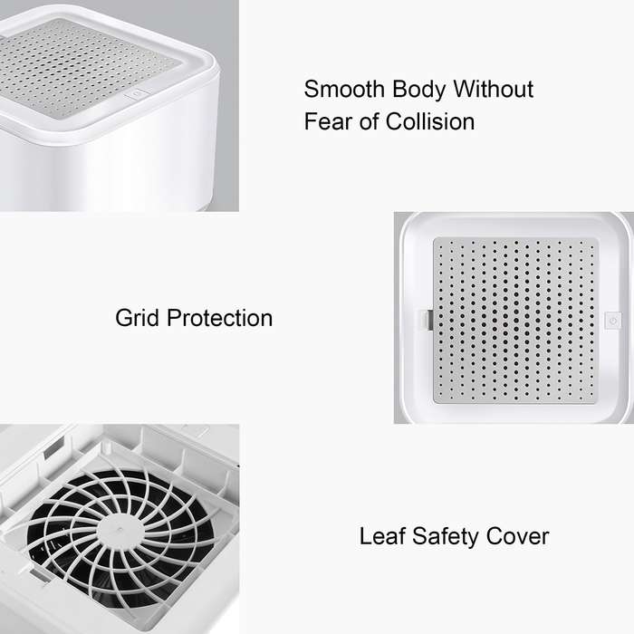 Air Purifier Ozone Free Air Cleaner HEPA Air Purifier Filtration System Cleaner Air Odor Suitable fo