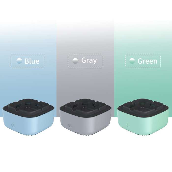 Multifunctional Smokeless Ashtray Negative Ion Air Fresher Smoke Grabber Air Purifier Ash Tray for C