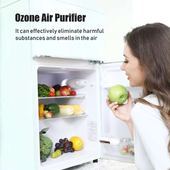 Ozone Air Purifier Portable Deodorizer Mini Odor Eliminator USB Charging Bedroom Air Cleaner for Car