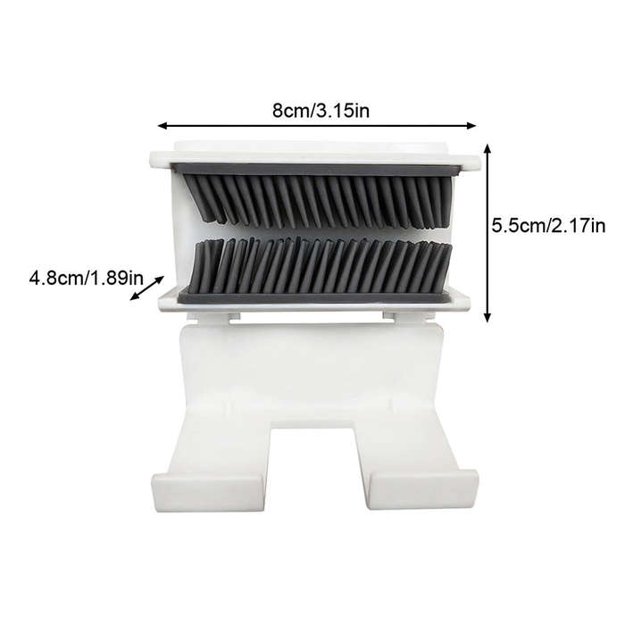 Shower Hair Catcher Wall Mount Hair Catcher Shower Drain Protector Reusable Silicone Hair Collector