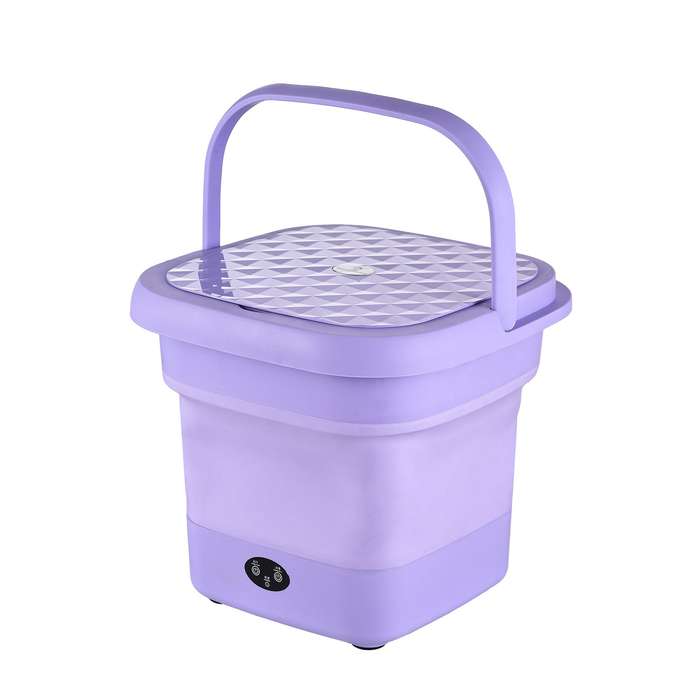 Portable Folding Washing Machine for Clothes Socks Underwear Mini Electric Barrel Laundry Cleaning M