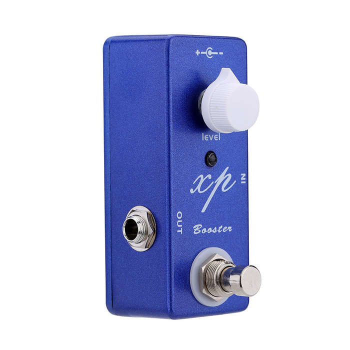 MOSKYAudio XP Booster Electric Guitar Effect Pedal Mini Single Effect with Clean Boost True B