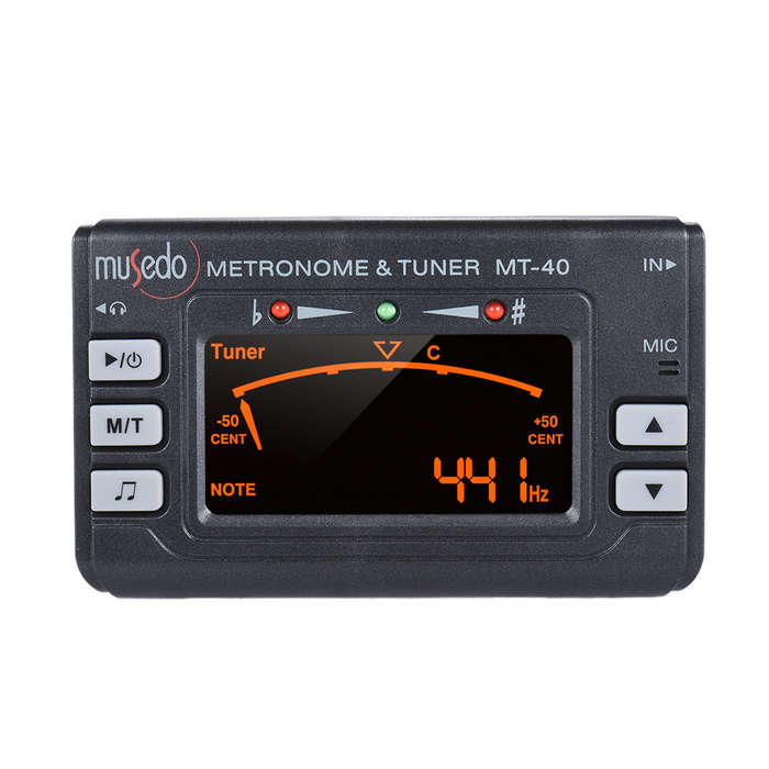 Portable Instrument 3-in-1 Metronome Tuner Tone Generator for Guitar Bass Violin Ukelele Chro