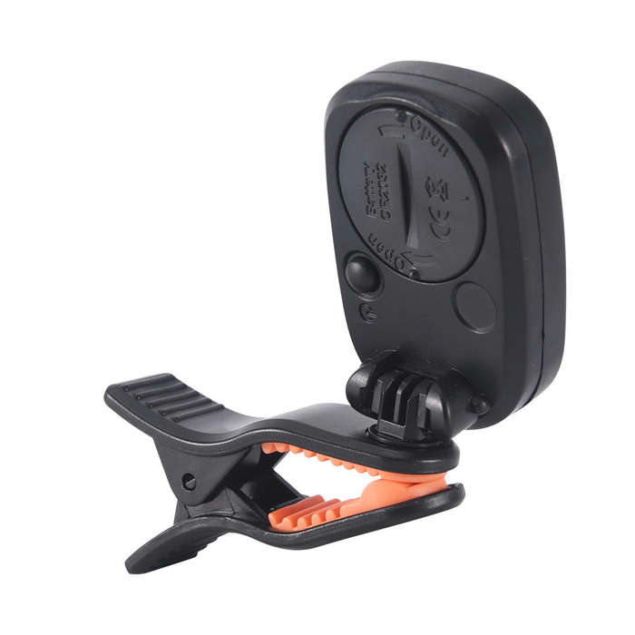 LINGTING LT-01 Mini Clip-On Digital Electronic Tuner 360 Rotatable with 2 Backlight LCD Scre