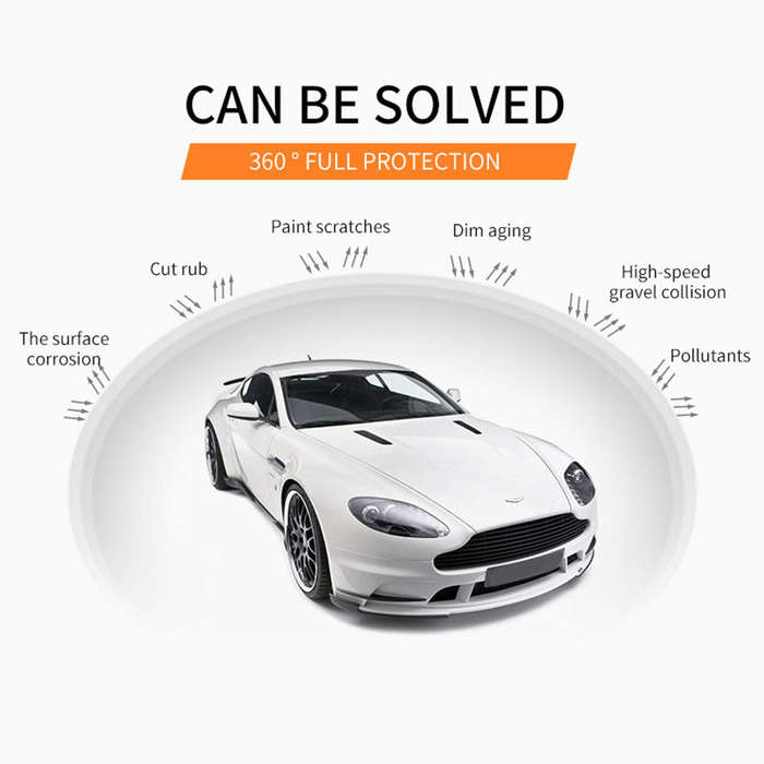 Car Transparent Film Vinyl Wrap Film Car Body Paint Protective Cover Film
