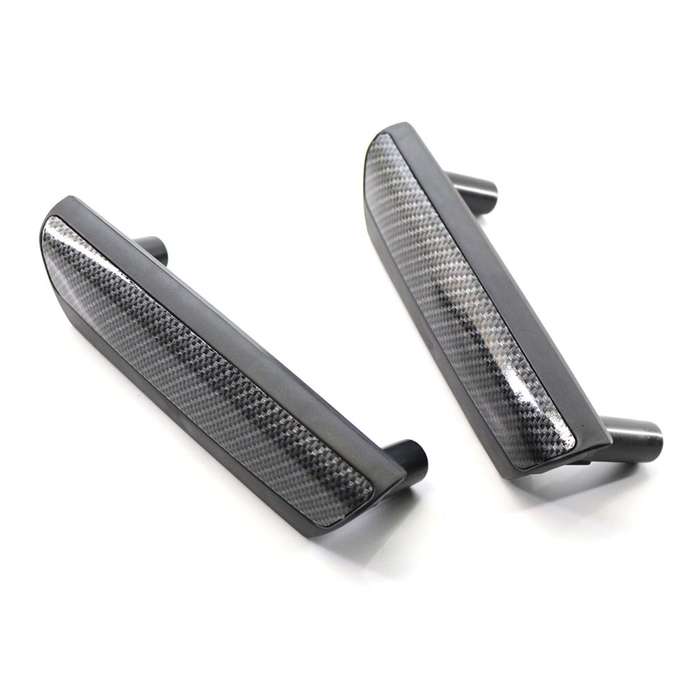 2x Door Handle Cover Car Door Pull Handle Cover Mount Front Left+Right Interior Replacement For VW T