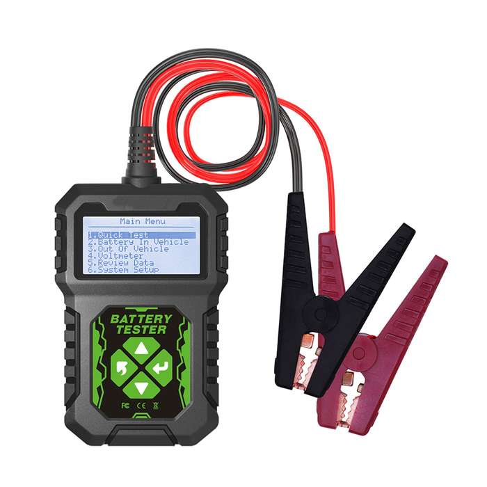 Car Battery Load Tester with LED Display CCA 100-2000 CCA  Alternator Tester, Auto Battery Analyzer