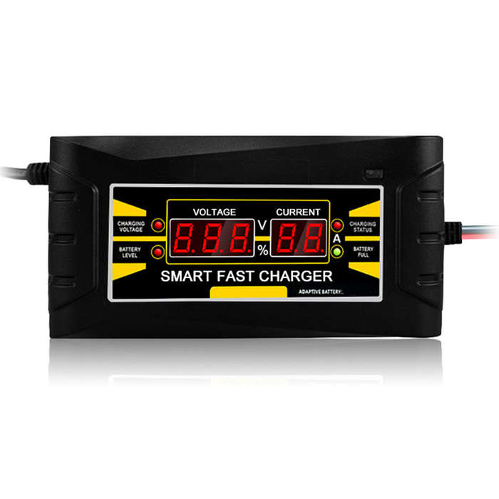 Full Automatic Car Battery Charger 110V/240V To 12V 6A  Smart Fast Power Charging For Wet Dry Lead A