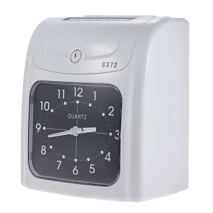 Electronic Employee Time Clock Recorder Attendance Time Card Machine for Office Factory Wareh