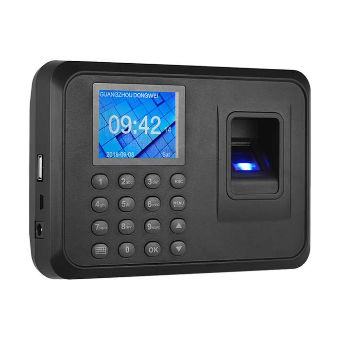 Biometric Fingerprint Password Attendance Machine Multi-language with 2.4 inch LCD Screen Emp
