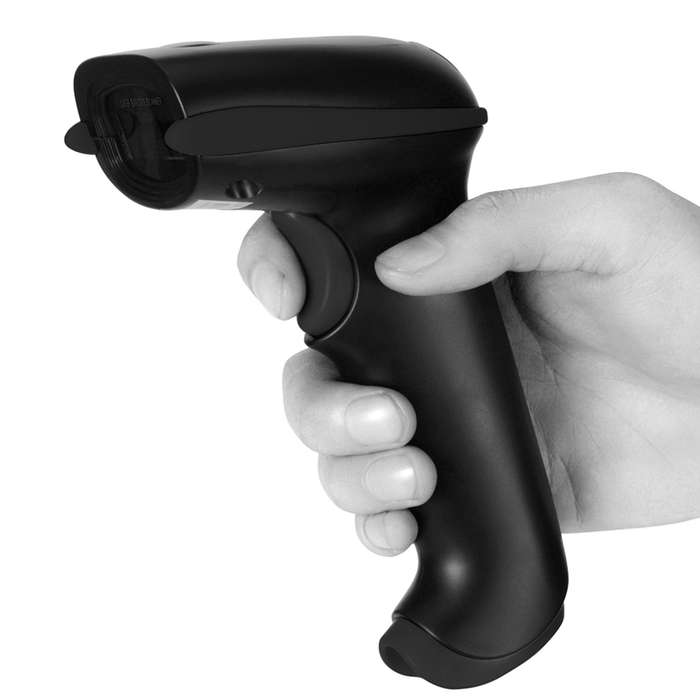 Automatic USB Barcode Scanner Wired Bar Code 1D Scanner Reader with Adjustable Stand USB Cabl