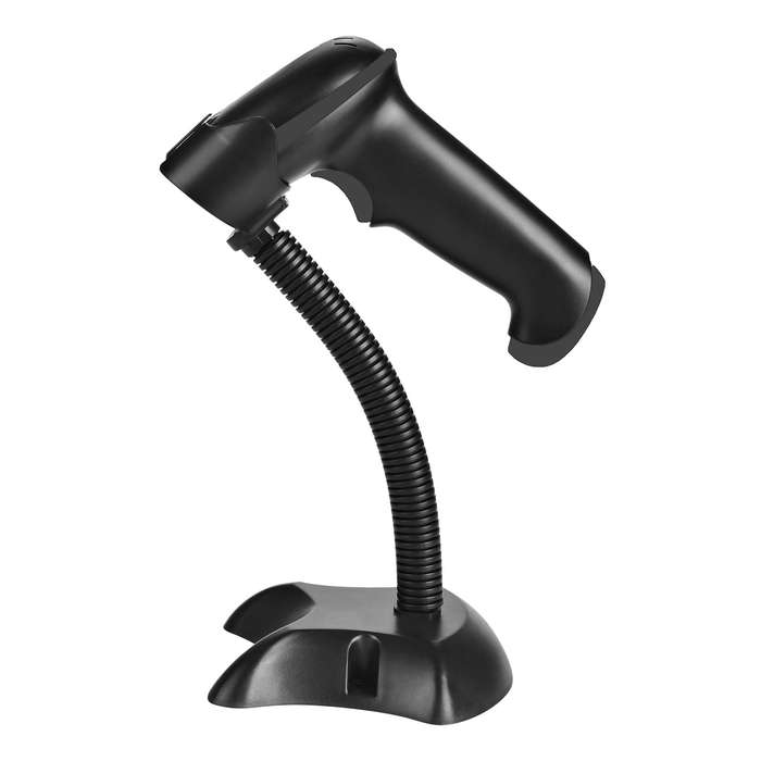 Automatic USB Barcode Scanner Wired Bar Code 1D Scanner Reader with Adjustable Stand USB Cabl
