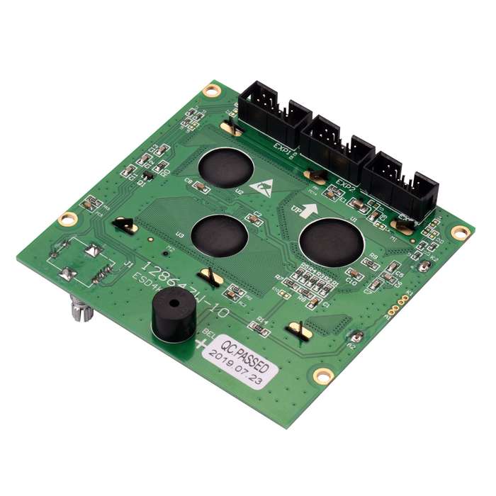 3D Printer Parts LCD Display Screen Board with Cable Replacement for Creality Ender 3/Ender 3