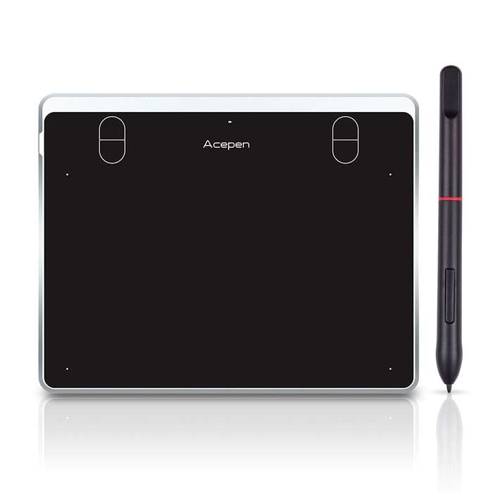 Acepen AP604 Digital Graphic Drawing Tablet 6*4 Inch Active Area Ultra-Thin Drawing Board Kit