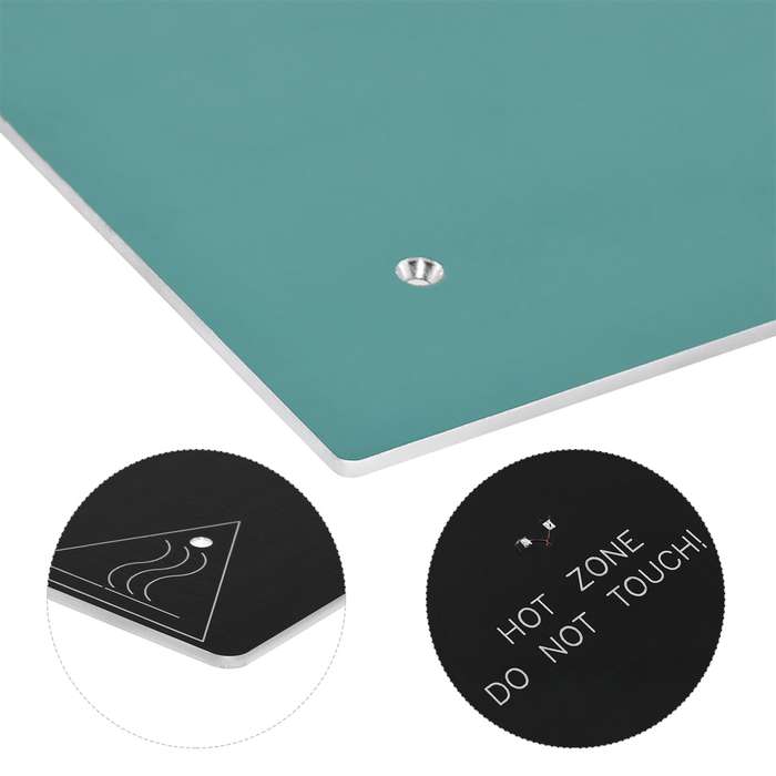 24V 3D Printer Hotbed MK3 Heating Platform Aluminum Plate 310*310*3mm with 90cm Hotbed Wire C