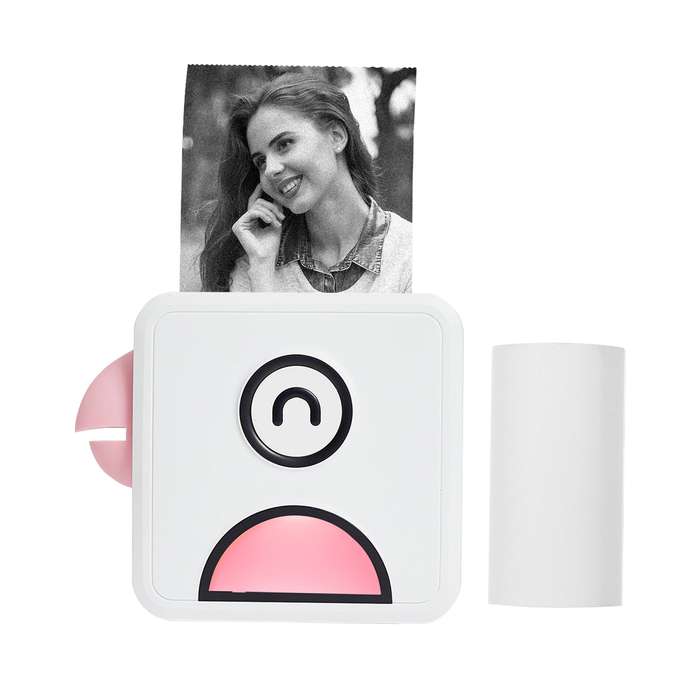 L1 Pocket Thermal Photo Printer 200dpi Portable BT Wireless Receipt Label Sticker Maker for W