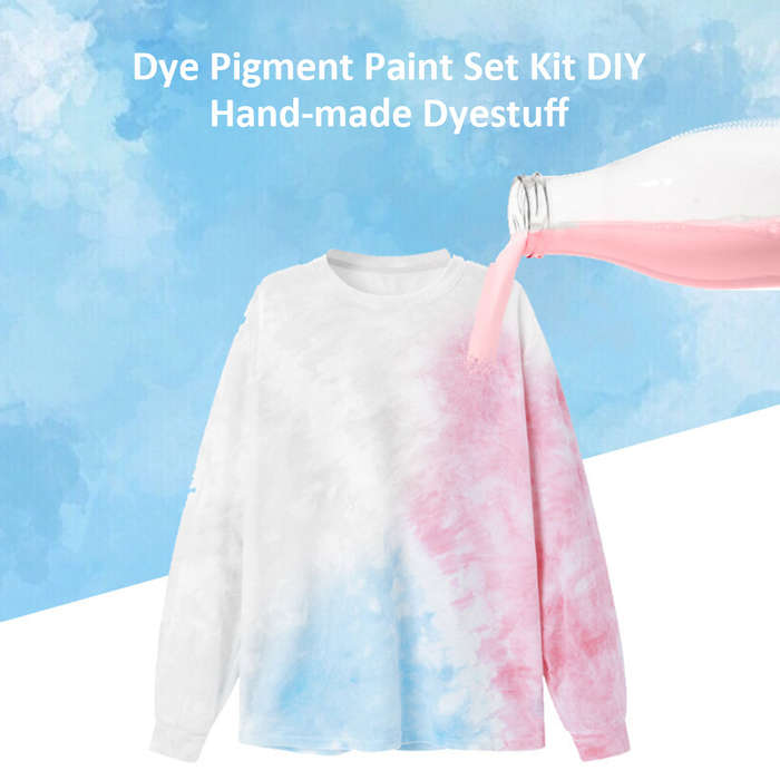 4 Colors Fabric Paint Set Kit 100g Each Bottle Textile Paint for Canvas Ceramic Art & DIY Pro