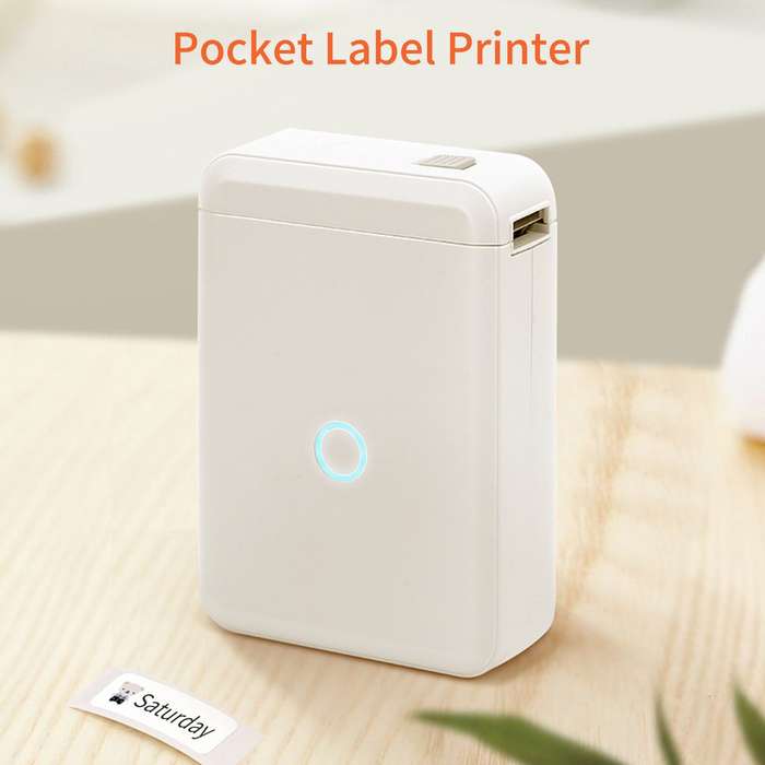 NIIMBOT D110 Label Maker Machine Mini Pocket Thermal Label Printer All in One BT Connect Prin