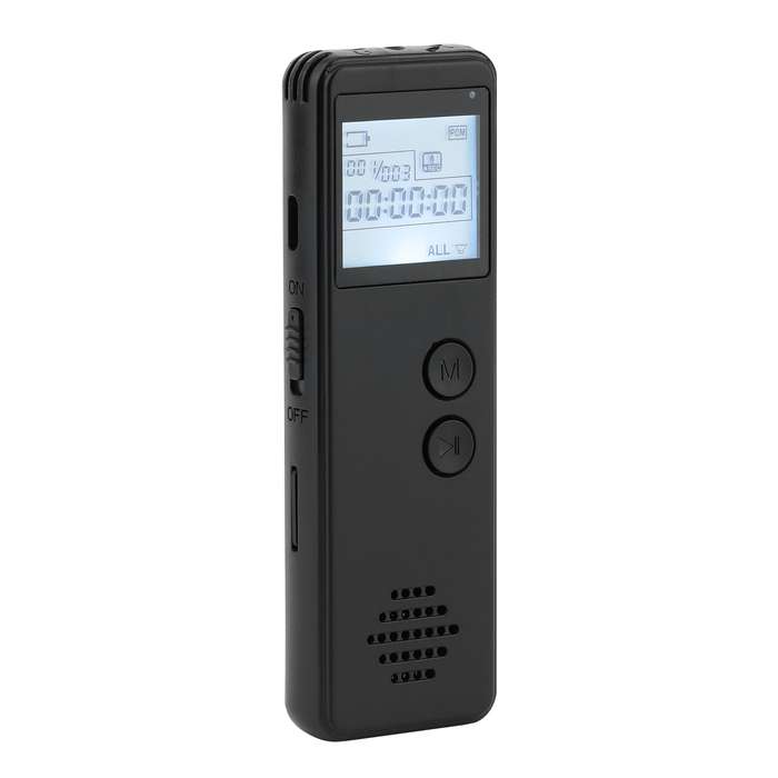 32GB Digital Voice Recorder Voice Activated Recorder Noise Reduction MP3 Player HD Recording
