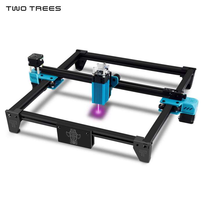 Two Trees TOTEM S Laser Engraver DIY 40W Laser Engraving Cuting Machine 300x300mm Carving Are