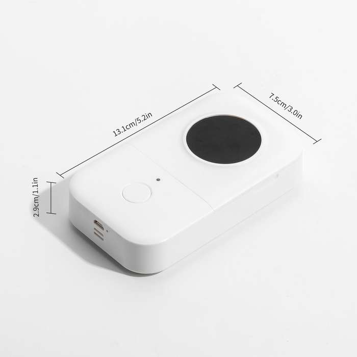 AIMO D30 Label Maker Machine Mini Pocket Thermal Label Printer All in One BT Connect Adhesive