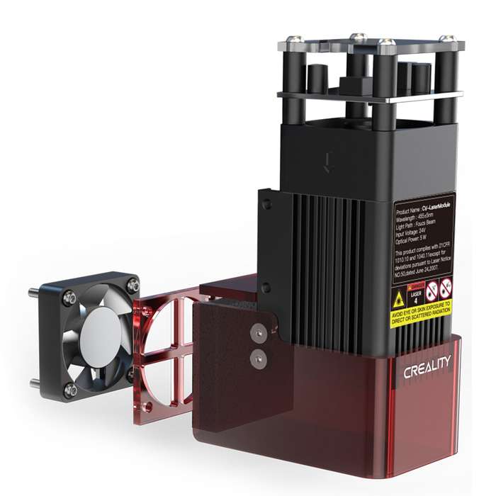 Creality Ender-3 S1 CV-Laser Module 24V 5W Laser Head Compatible with Ender-3 S1/Ender-3 S1 P