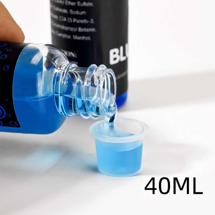 ATOMUS Tattoo Blue Soap 40ML Skin Relaxing Solution for Tattoo Aftercare and Cleaning Tattoo Studio