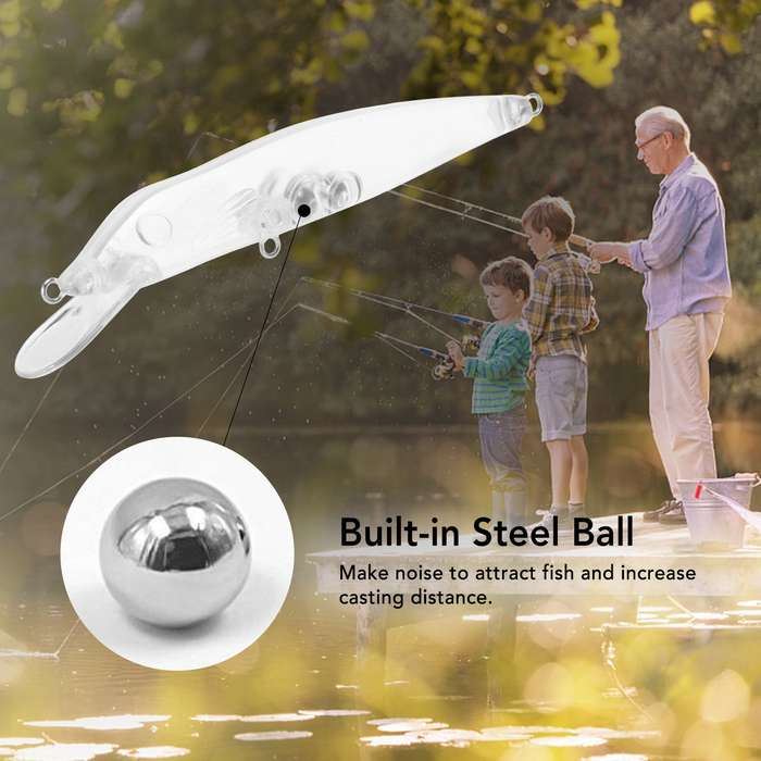 4.3in / 0.8oz Bionic Fishing Lure Hard Body Floating Bait Fishing Bass Lure  Fishing Lure Art