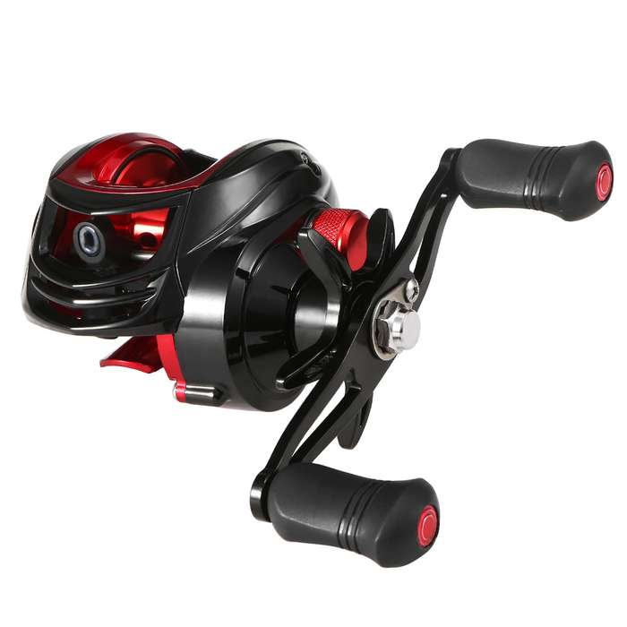 Baitcasting Reel 18+1BB Ball Bearings Baitcasting Fishing Reel High Speed 7.2: 1 Gear Ratio M