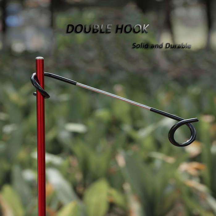 3 PCS Outdoor Camping Tent Lantern Stand Lamp Bracket Lamp Holder Portable Camping Accessory