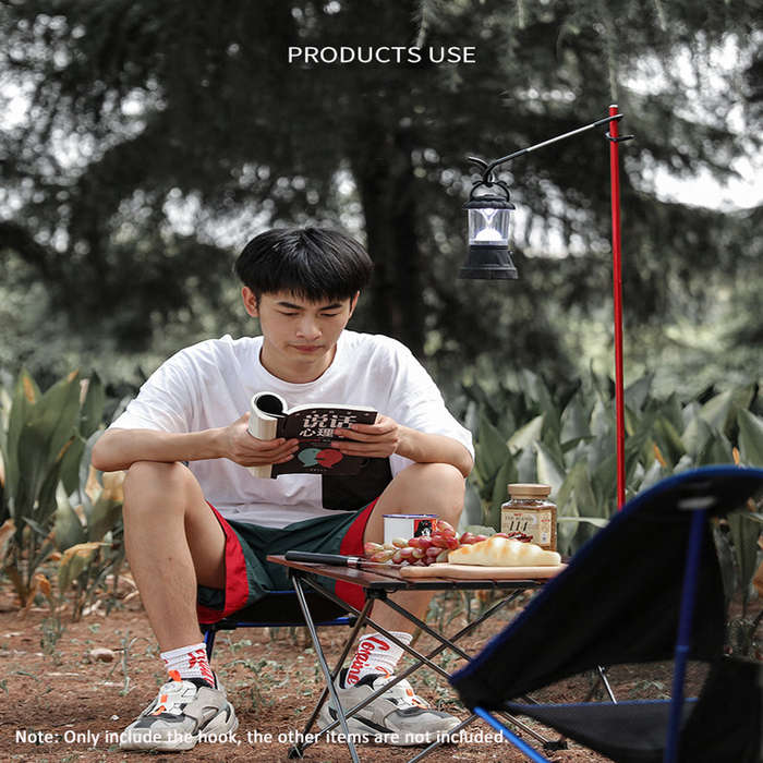 3 PCS Outdoor Camping Tent Lantern Stand Lamp Bracket Lamp Holder Portable Camping Accessory