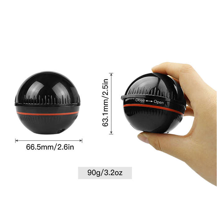 Smart BT Fish Finder with APP Portable Fish Detector Depth Finder Night Fishing Finder for Ka