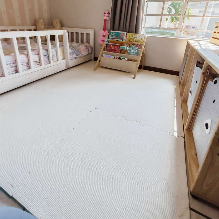 EVA Foam Baby play mat Ivory