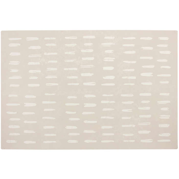 EVA Foam Baby play mat Beige with White stripes