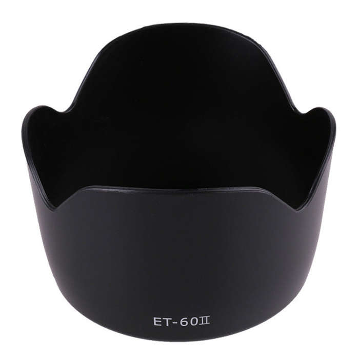 E-Photographic ET-60II Lens Hood for Canon EF 55-250 / 75-300 / 90-300mm