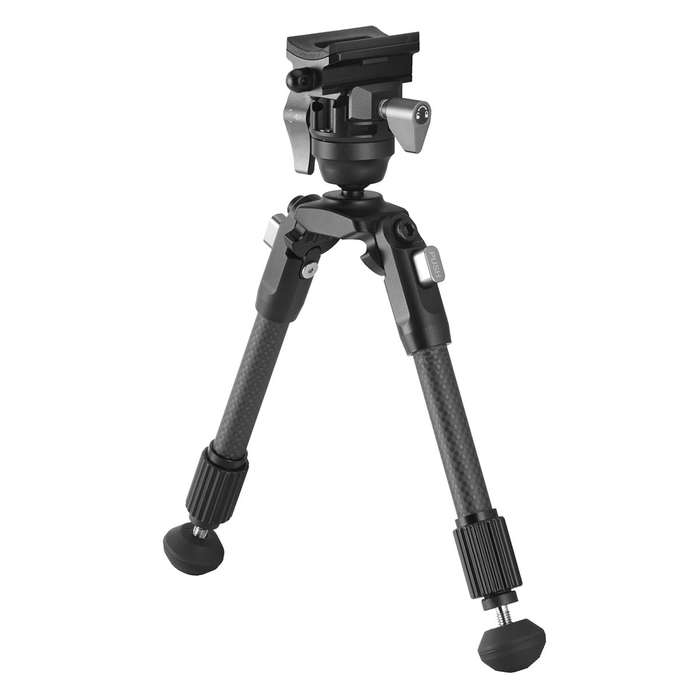 Vanguard EQ-PRECISION 1QSC Carbon Fiber Gun Bipod with Ball Head & Pic Rail Mount  Ideal for H...