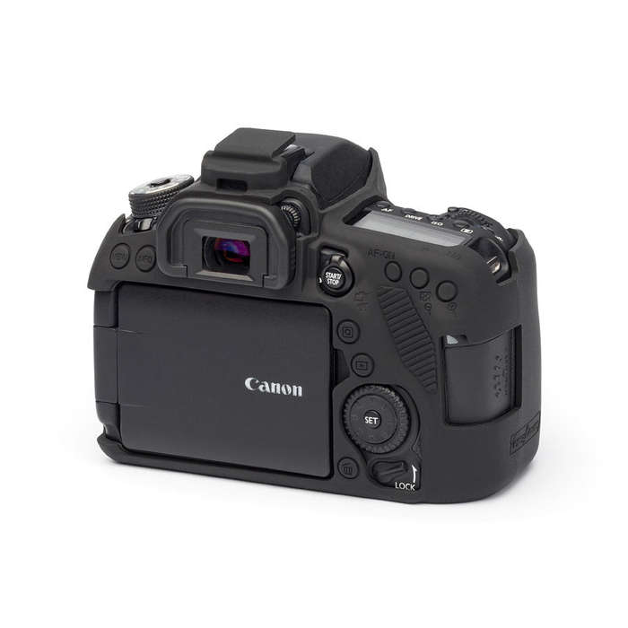 easyCover Silicone Protection Cover for Canon EOS 80D (Black)