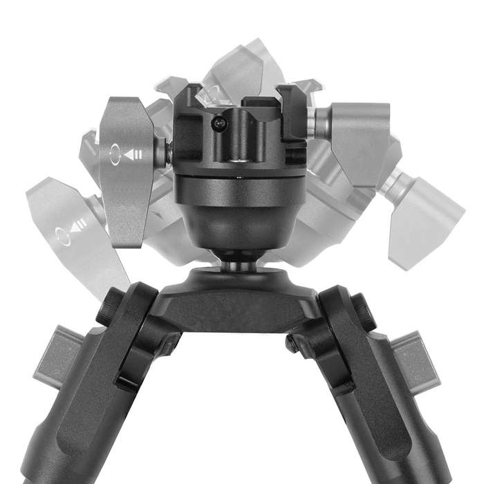 Vanguard EQ-PRECISION 1QSC Carbon Fiber Gun Bipod with Ball Head & Pic Rail Mount  Ideal for H...