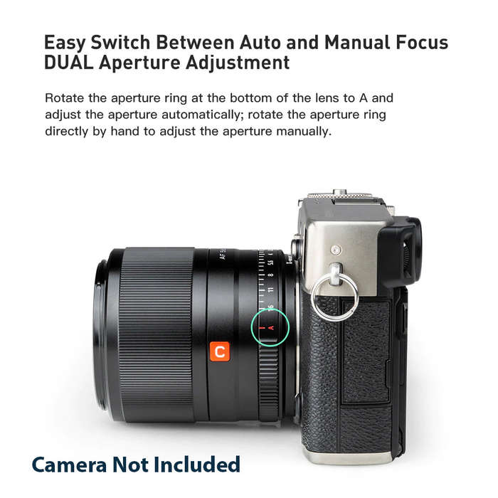 Viltrox AF 56mm f/1.4 XF STM APS-C Prime Lens for Fujifilm X-Mount Cameras