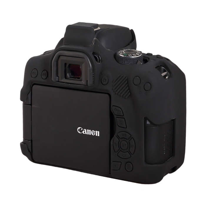 easyCover - Canon 750D DSLR - PRO Silicone Case - Black  ECC750DB