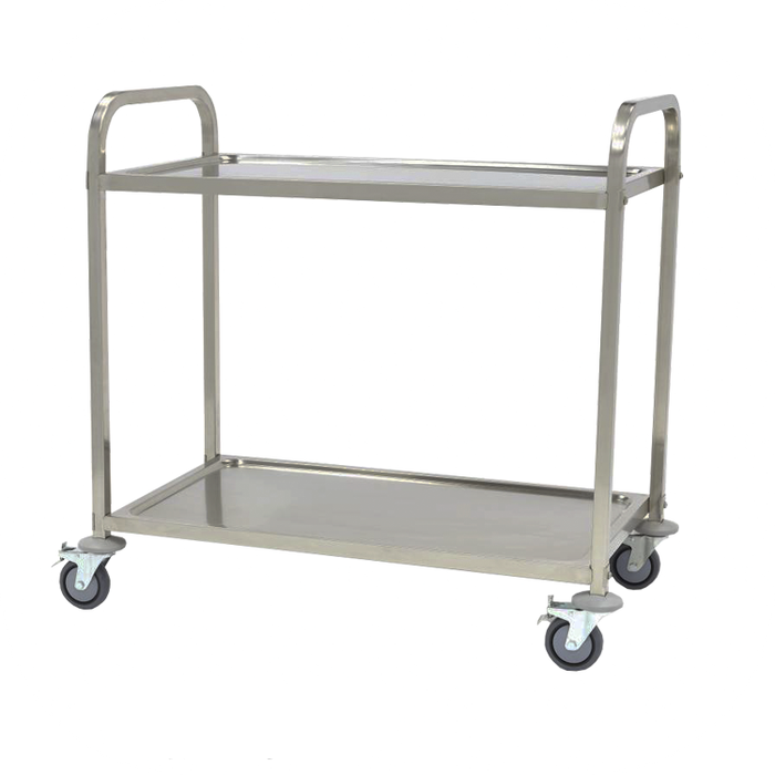 Trolley 2 Tier Stainless Steel