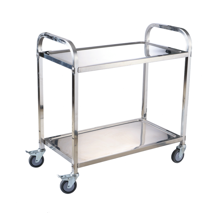 Trolley 2 Tier Stainless Steel