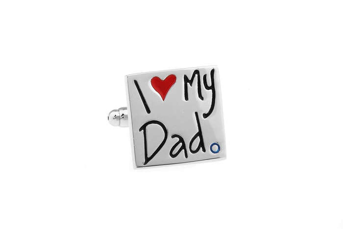 I Love My Dad Cuff Links
