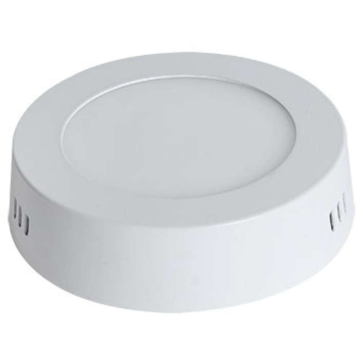 Pack Of 6 6W Cool White Round Surface Mount Led 120X35mm 85-265Vac
