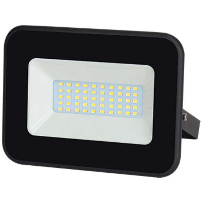 30W Cool White Led Alum. Flood Light Ip65 85/265Vac