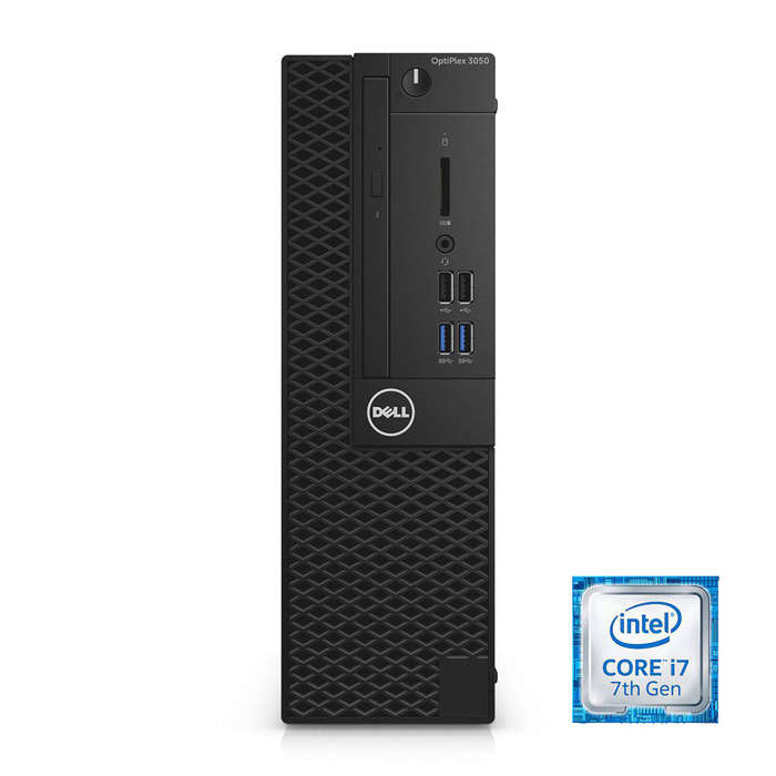 REFURBISHED - DELL OPTIPLEX 3050 SFF - I7 7700T - 8GB DDR4 - 256GB SSD - 23INCH - DELL - P2317H -...