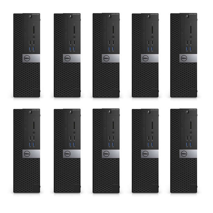 REFURBISHED - 10 X DELL OPTIPLEX 3040 SFF - I3 6100 - 8GB DDR3 - 256GB SSD - COMPUTER