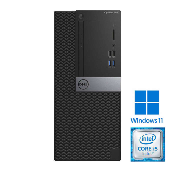 REFURBISHED - DELL OPTIPLEX 3040 MINI TOWER - I5 6500 - 8GB DDR3 - 256GB SSD - COMPUTER