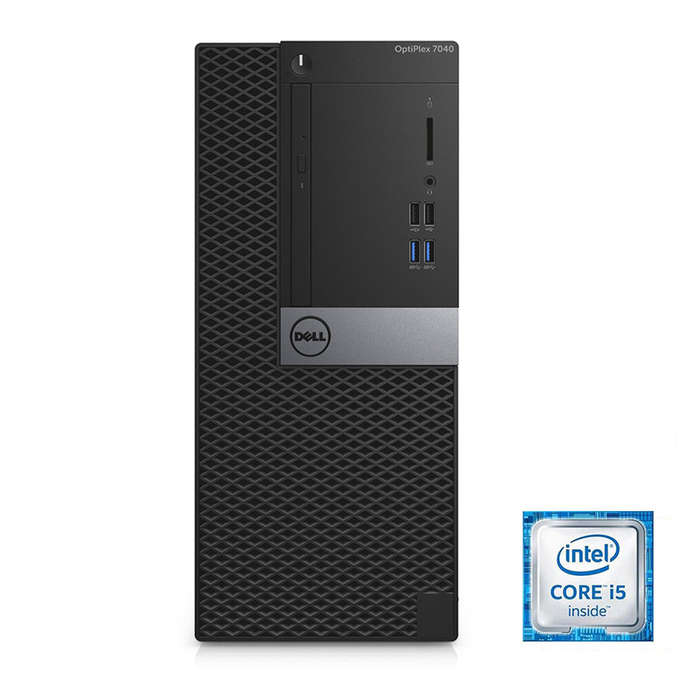 REFURBISHED - DELL OPTIPLEX 7040 MINI TOWER - I5 6500 - 8GB DDR4 - 256GB SSD - COMPUTER