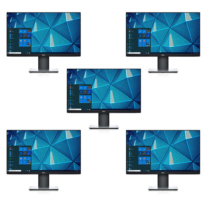 REFURBISHED - 5 x DELL P2319H - 23INCH - FULL HD - COMPUTER MONITOR